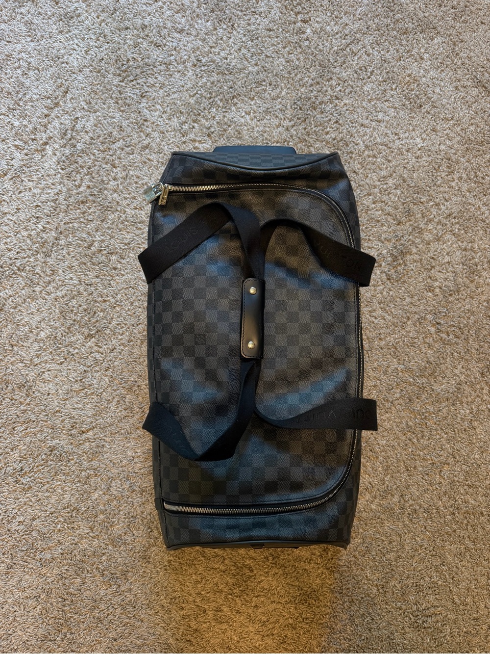 Louis Vuitton Neo Eole 65 Roller Duffel Bag with handle